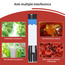 Load image into Gallery viewer, 25/50pcs Safe AQ Smart Blood Glucose Test Strips for Diabetic Blood Sugar Detection Glucometer Household Blood Glucose Test Strips