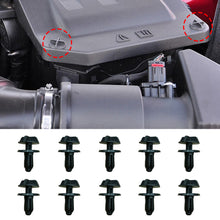 Load image into Gallery viewer, 10Pcs Car Auto Battery Cover Air Intake Trim Plastic Clips Panel Retainer Fastener Accessory
