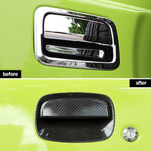 Load image into Gallery viewer, Carbon Fiber Car Side Door Rear Tail Door Handle Decoration Cover For Suzuki Jimny JB64 JB74 2019-2021