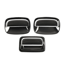 Load image into Gallery viewer, Carbon Fiber Car Side Door Rear Tail Door Handle Decoration Cover For Suzuki Jimny JB64 JB74 2019-2021