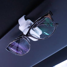 Load image into Gallery viewer, Portable Car Sun Visor Sunglasses Glasses Cases Ticket Card Clamp Holder ABS Car Eyeglasses Sunglass Holder