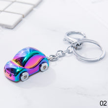 Load image into Gallery viewer, Metal Car Key Chain Beetle Shaped Car Key Ring Charm Key Holder Keychain Best Jewelry Gift Women