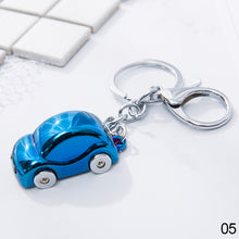 Load image into Gallery viewer, Metal Car Key Chain Beetle Shaped Car Key Ring Charm Key Holder Keychain Best Jewelry Gift Women