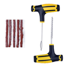 Load image into Gallery viewer, Car Tire Repair Tools Kit with Rubber Strips Truck Motorcycle Car Tubeless Tyre Puncture Studding Plug Set Car Tire Cement Tool