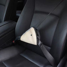 Load image into Gallery viewer, Anti-collision Car Safety Belt Cover Adjustable Triangular Safety Seat Belt Pad Clips Baby Child Protection Seat Belt Retainer