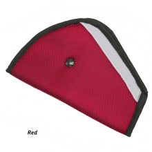 Load image into Gallery viewer, Anti-collision Car Safety Belt Cover Adjustable Triangular Safety Seat Belt Pad Clips Baby Child Protection Seat Belt Retainer