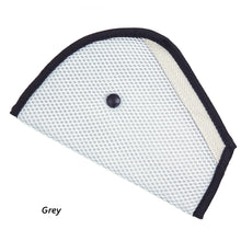 Load image into Gallery viewer, Anti-collision Car Safety Belt Cover Adjustable Triangular Safety Seat Belt Pad Clips Baby Child Protection Seat Belt Retainer