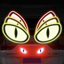 Load image into Gallery viewer, 2Pc Reflective Safety Warning Tape Car Reflective Reflector Sticker Night Driving Safety Decal for Auto Truck Motorcycle Trailer