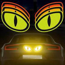 Load image into Gallery viewer, 2Pc Reflective Safety Warning Tape Car Reflective Reflector Sticker Night Driving Safety Decal for Auto Truck Motorcycle Trailer