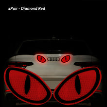 Load image into Gallery viewer, 2Pc Reflective Safety Warning Tape Car Reflective Reflector Sticker Night Driving Safety Decal for Auto Truck Motorcycle Trailer