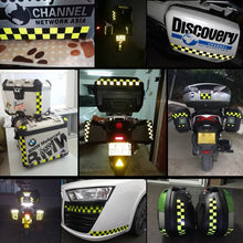 Load image into Gallery viewer, Car Safety Warning Tape Reflective Sticker Bike Frame Motorcycle Bicycle Decal Decor Reflective Strips Safety Mark Warning Tape