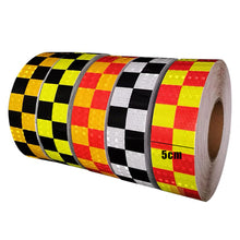 Load image into Gallery viewer, Car Safety Warning Tape Reflective Sticker Bike Frame Motorcycle Bicycle Decal Decor Reflective Strips Safety Mark Warning Tape