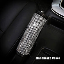 Load image into Gallery viewer, Car Styling Rhinestones Crystal Car Seat Belt Cover Shoulder Pads Car Shifter Gear Hand Brake Covers Auto Interior Accessories
