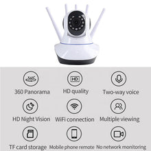 Load image into Gallery viewer, Home Indoor Remote Smart Wireless Wifi Camera Home Security Monitoring 360 Hd Surveillance Camera