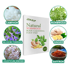 Load image into Gallery viewer, 16pcs/box Wormwood Foot Patch Weight Loss Patch Dispel Cold Dampness Relieve Stress Improve Sleeping Health Care Foot Patch