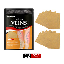 Load image into Gallery viewer, 12pcs/pack Vein Health Patch Relieves Varicose Feet Blood Vessel Blockage Cold Compress Venous Health Patch Health Care