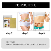 Load image into Gallery viewer, 10pcs/pack Ginger Fat-burning Patch Belly Button Patch Stovepipe Health Patch Fat-burning Slimming Acupoint Patch Health Care