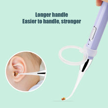 Load image into Gallery viewer, Rechargeable USB Children Luminous Earpick Visible Ear Spoon Ear Wax Removal Tool Ear Cleaning Care
