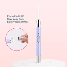 Load image into Gallery viewer, Rechargeable USB Children Luminous Earpick Visible Ear Spoon Ear Wax Removal Tool Ear Cleaning Care