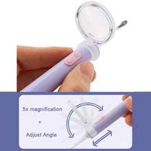 Load image into Gallery viewer, Rechargeable Children Luminous Earpick Visible Ear Spoon Silicone Soft Head Ear Spoon Ear Wax Removal Tool Ear Cleaning Care