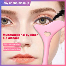 Load image into Gallery viewer, Multifunctional Silicone Eye Makeup Bezel Eyeliner Eyeshadow Mascara Auxiliary Tool Portable Makeup Tool