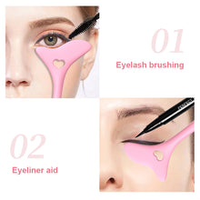 Load image into Gallery viewer, Multifunctional Silicone Eye Makeup Bezel Eyeliner Eyeshadow Mascara Auxiliary Tool Portable Makeup Tool