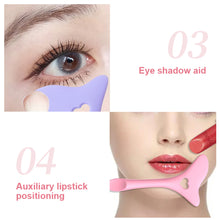 Load image into Gallery viewer, Multifunctional Silicone Eye Makeup Bezel Eyeliner Eyeshadow Mascara Auxiliary Tool Portable Makeup Tool
