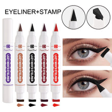 Load image into Gallery viewer, Double-headed Stamp Colorful Eyeliner Waterproof Anti-smudge Eyeliner Multicolor Eyeliner Eye Makeup Cosmetic