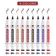Load image into Gallery viewer, Double-headed Stamp Colorful Eyeliner Waterproof Anti-smudge Eyeliner Multicolor Eyeliner Eye Makeup Cosmetic