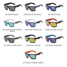 Load image into Gallery viewer, Colorful Square Sunglasses UV Protection Outdoor Sports Glasses Fashion Sunglasses for Beach Fishing