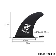 Load image into Gallery viewer, Slide-in Central Fin Side Fin Surf Water Wave Fin SUP Accessory Stablizer Stand Up Paddle Board Surfboard