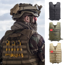 Load image into Gallery viewer, Tactical Molle Adjustable Vest Military Army Swat Utility Airsoft Vest Outdoor Sports Waistcoat for CS Fishing Hunting Gear