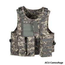 Load image into Gallery viewer, 600D Tactical Vest Mens Military Hunting Vest Field Battle Airsoft Molle Oxford Waistcoat Combat Assault Plate Carrier Vest