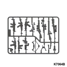 Load image into Gallery viewer, Children's Toy Ghost Commando Special Forces Building Blocks Army Soldier Figures Military Weapon Gun Vest Bricks Accessories