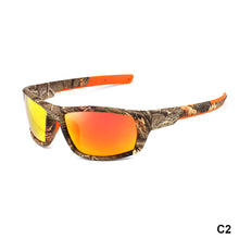 Load image into Gallery viewer, Men Women Camouflage Sport Fishing Glasses Rayed Sun glasses Goggles Outdoor Polarized Sunglasses