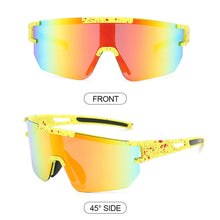 Load image into Gallery viewer, Cycling Sunglasses Large Frame Colorful Sunglasses Sports Sunglasses Outdoor UV Protection Sunglasses