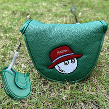 Load image into Gallery viewer, Golf Putter Cover Golf Club #1 #3 #5 UT Wood Headcovers Driver Fairway Woods Cover PU Leather Head Covers