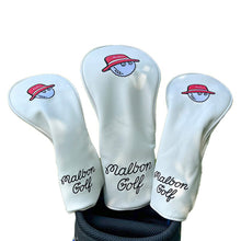 Load image into Gallery viewer, Golf Putter Cover Golf Club #1 #3 #5 UT Wood Headcovers Driver Fairway Woods Cover PU Leather Head Covers