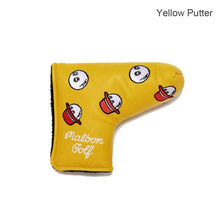 Load image into Gallery viewer, Golf Putter Cover Golf Club #1 #3 #5 UT Wood Headcovers Driver Fairway Woods Cover PU Leather Head Covers