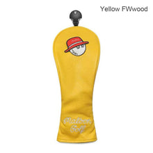 Load image into Gallery viewer, Golf Putter Cover Golf Club #1 #3 #5 UT Wood Headcovers Driver Fairway Woods Cover PU Leather Head Covers