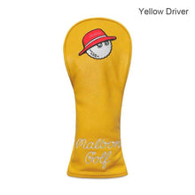 Load image into Gallery viewer, Golf Putter Cover Golf Club #1 #3 #5 UT Wood Headcovers Driver Fairway Woods Cover PU Leather Head Covers