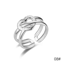 Load image into Gallery viewer, Retro Punk Opening Finger Rings Steampunk Hip Hop Personality Finger Party Jewelry Men Women Rings