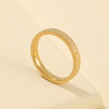 Load image into Gallery viewer, Fashion Stainless Steel Ring Love Lattice Couple Gold Couple Jewelry Anniversary Valentine's Day Gifts