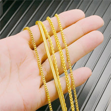 Load image into Gallery viewer, Fashion New Chain Necklace For Men Punk Silver Color Stainless Steel Long Necklace Men Hip Hop Jewelry Gift