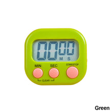 Load image into Gallery viewer, Mini Digital Kitchen Timer LCD Counter Display Loud Alarm Clock Manual Electronic Countdown Sports Magnetic Digital Timer Kitchen Cooking Study Shower Sports Games