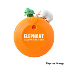 Load image into Gallery viewer, Cartoon Animal Shape Mechanical Magnetic Fridge Timer 60 Minute Timer Easy Operate Loud Alarm Kitchen Timer for Cooking Baking Helper Kitchen Tools Home Decoration