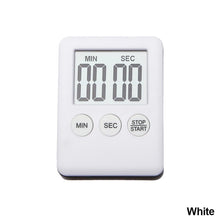 Load image into Gallery viewer, Digital Timer Manual Electronic Countdown Clock Loud Alarm Cooking Kitchen Sport Study Game With Magnetic Countdown Alarm Clock