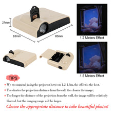 Load image into Gallery viewer, Ins Scenery Projection Lamp Sea Clouds Landscape Projector Photo Prop Creative Photograph Background Wall Light Party Decor