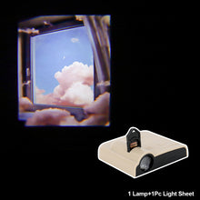 Load image into Gallery viewer, Ins Scenery Projection Lamp Sea Clouds Landscape Projector Photo Prop Creative Photograph Background Wall Light Party Decor