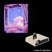 Load image into Gallery viewer, Ins Scenery Projection Lamp Sea Clouds Landscape Projector Photo Prop Creative Photograph Background Wall Light Party Decor